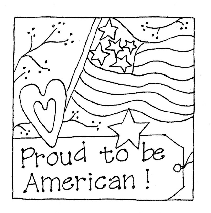 Teddy Bear Patriotic Coloring - Play Free Coloring Game Online