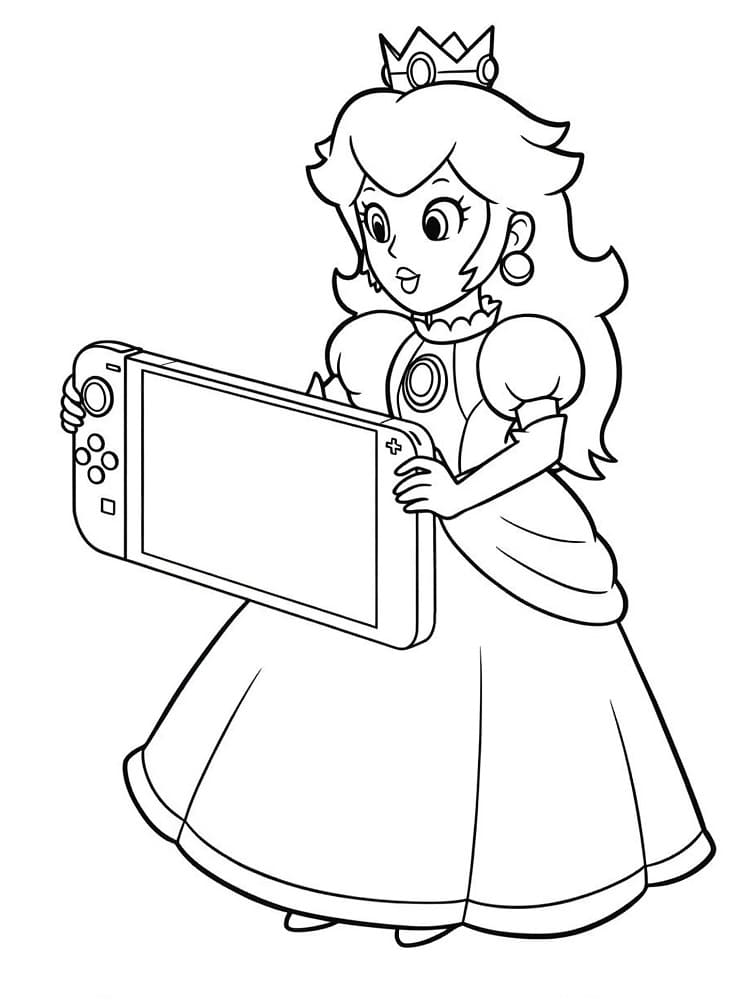 Peach Nintendo Switch