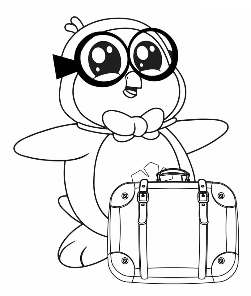 Peck from Ryan's World Coloring Game Peck from Ryan's World