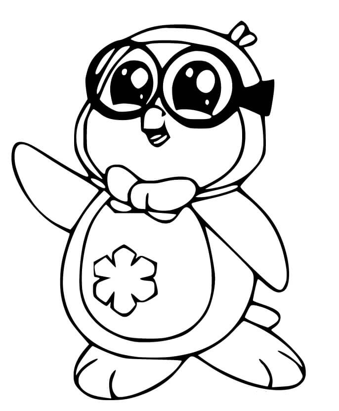 Peck the Penguin Coloring Game Peck the Penguin
