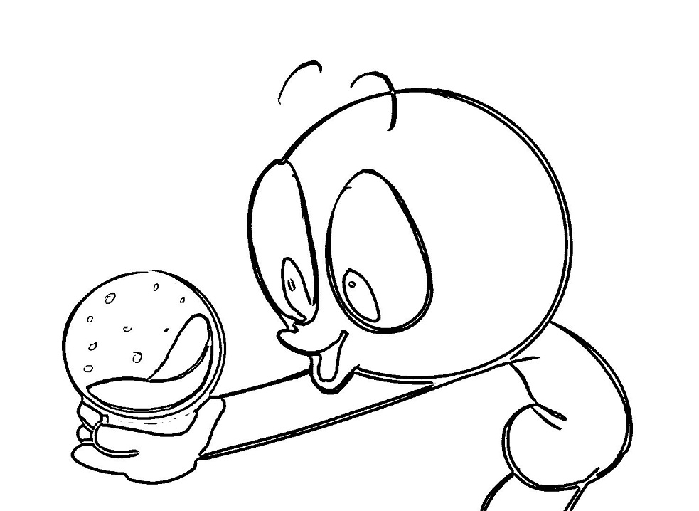 Pencilmate coloring page