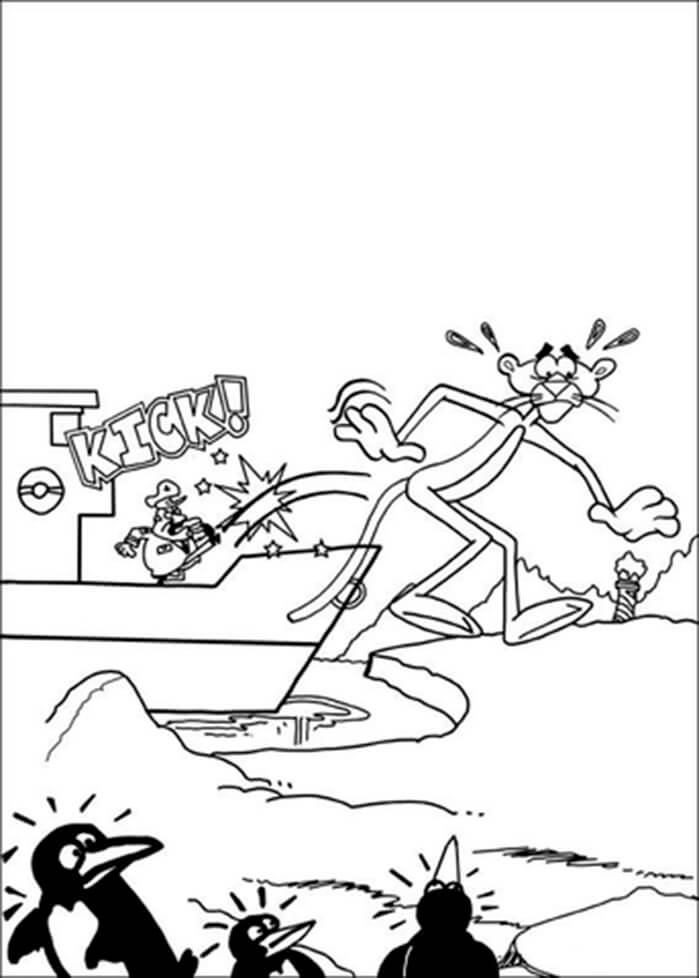 Penguin and Pink Panther