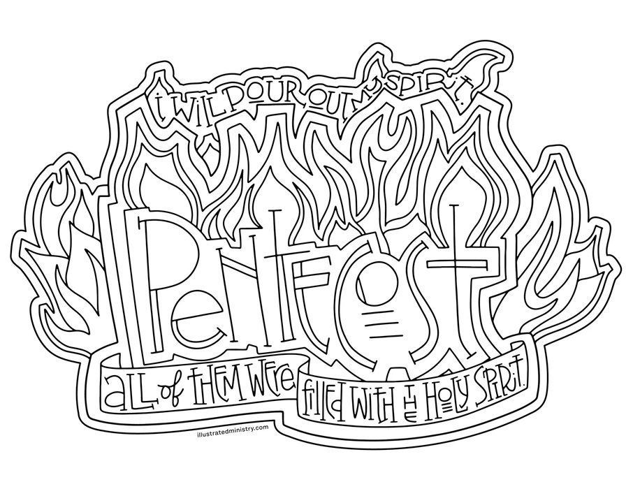 Pentecost 3 Coloring Game Pentecost 3