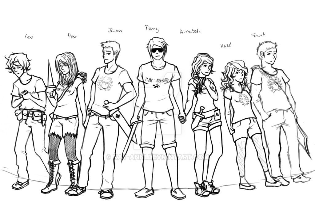 Percy Jackson and Friends