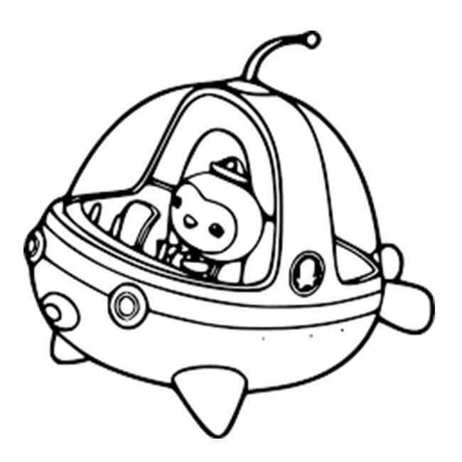 Peso on Octonauts Coloring Game Peso on Octonauts