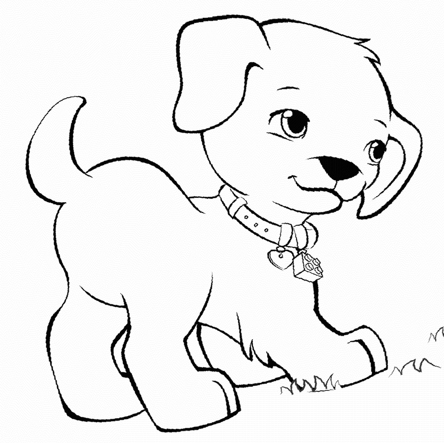 Pet Dog Coloring Game Pet Dog