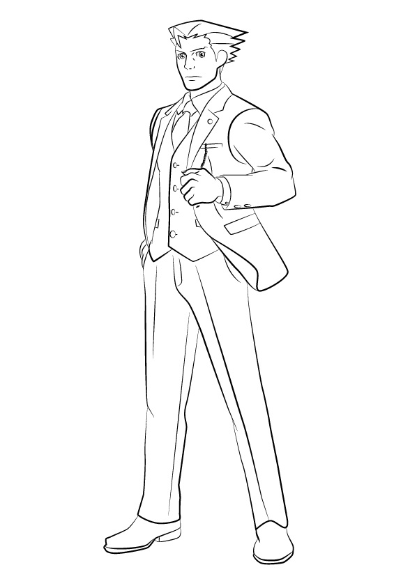Phoenix Wright from Ace Attorney