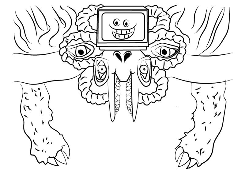 Photoshop Flowey coloring page Coloring Game Photoshop Flowey coloring page