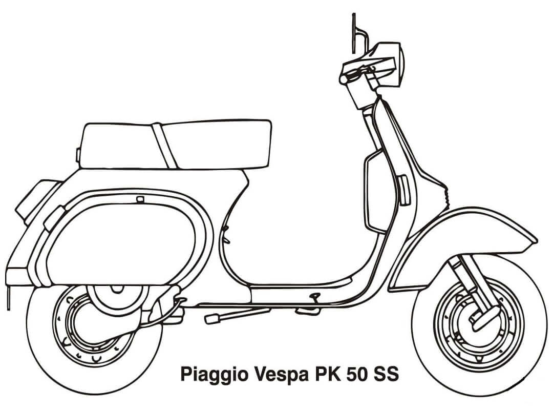 Piaggio Vespa Scooter