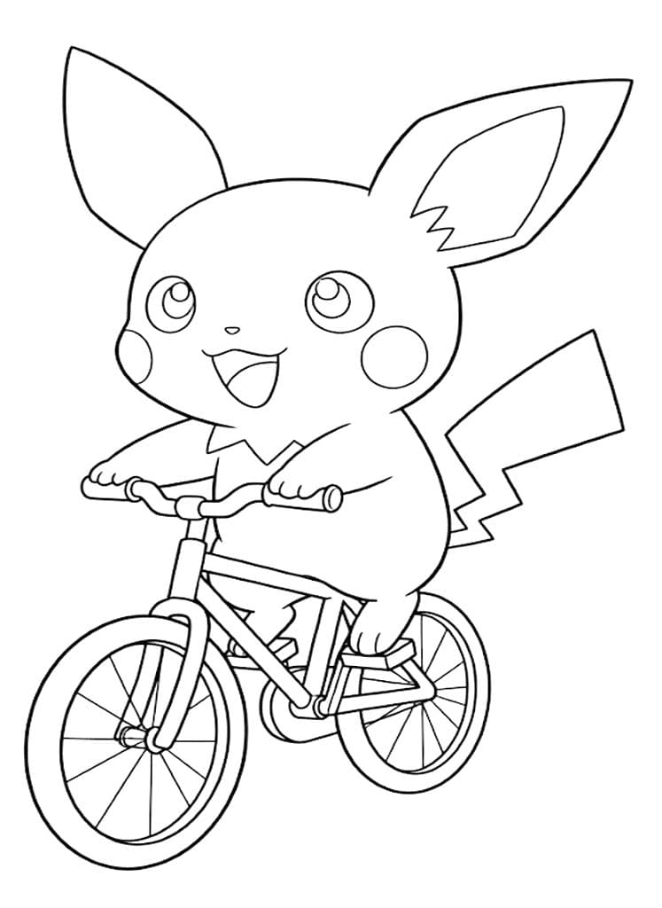 Pichu Free Printable