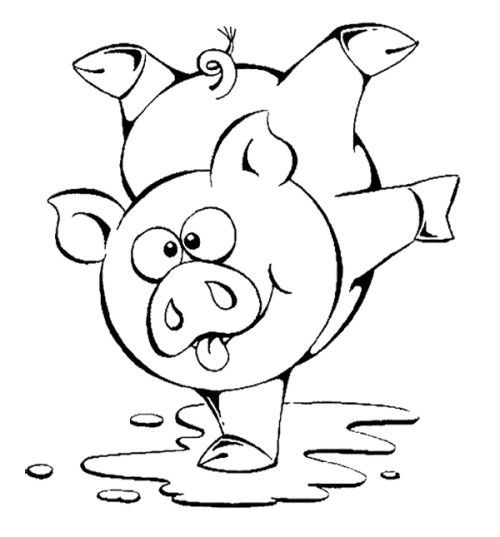 Funny Pig Coloring - Play Free Coloring Game Online