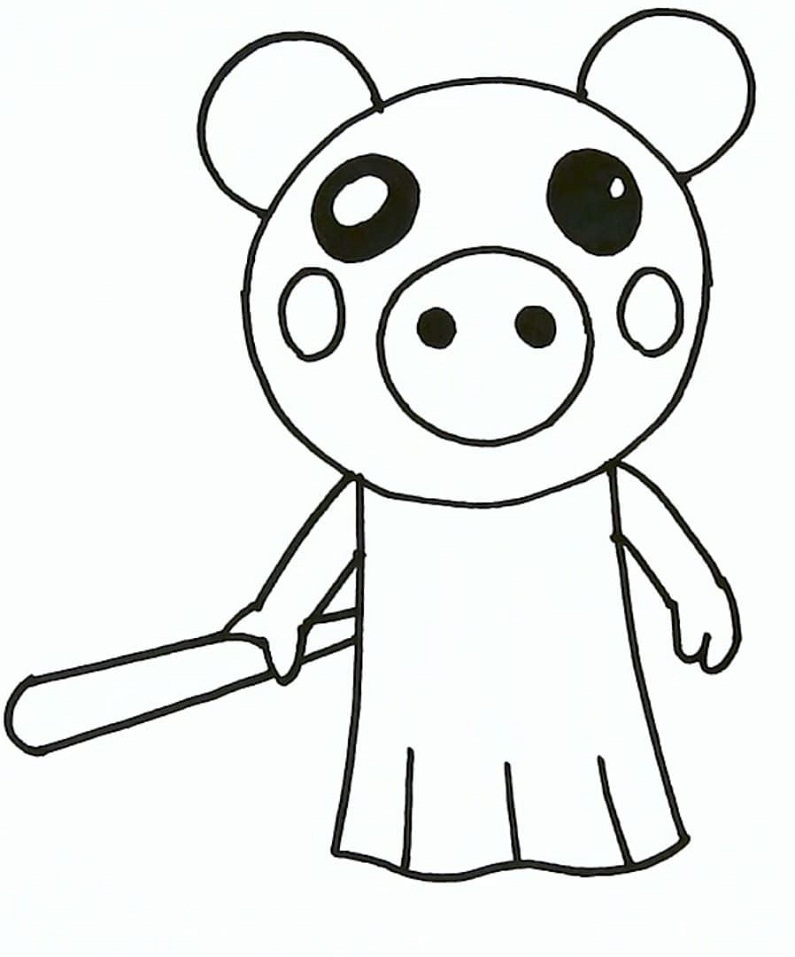 Piggy Roblox Coloring Game Piggy Roblox