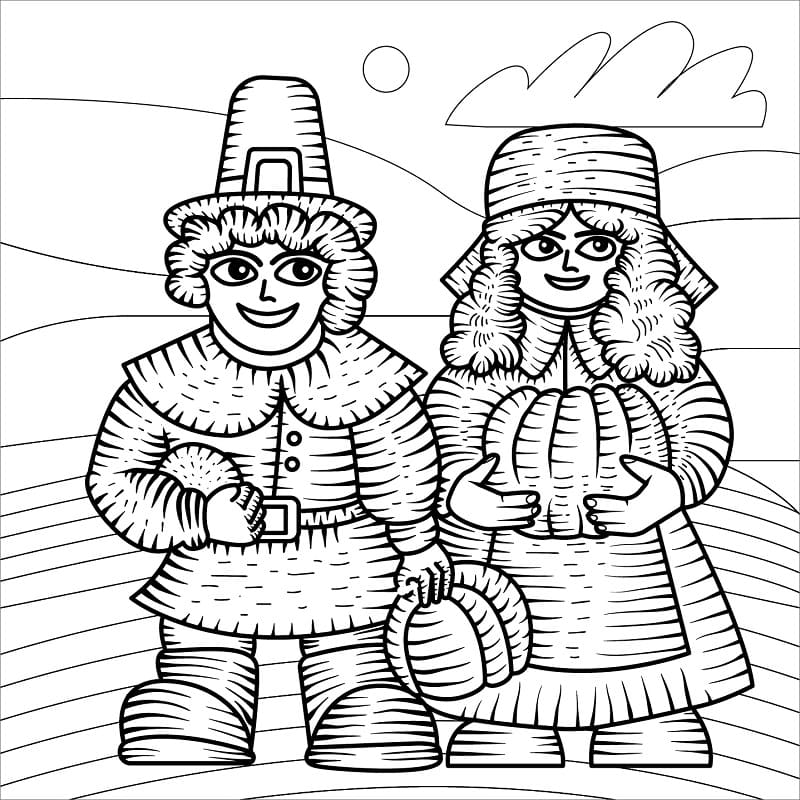 Pilgrim Couple 1