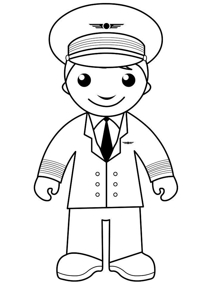 Pilot 2 Coloring - Play Free Coloring Game Online