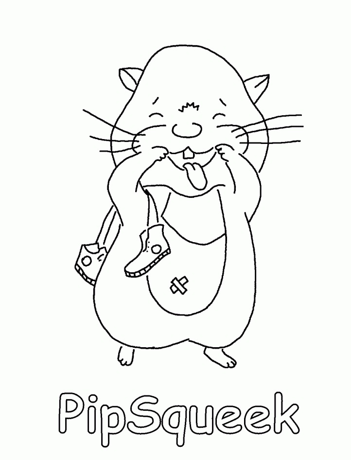 PipSqueek Zhu Zhu Pets Coloring Game PipSqueek Zhu Zhu Pets