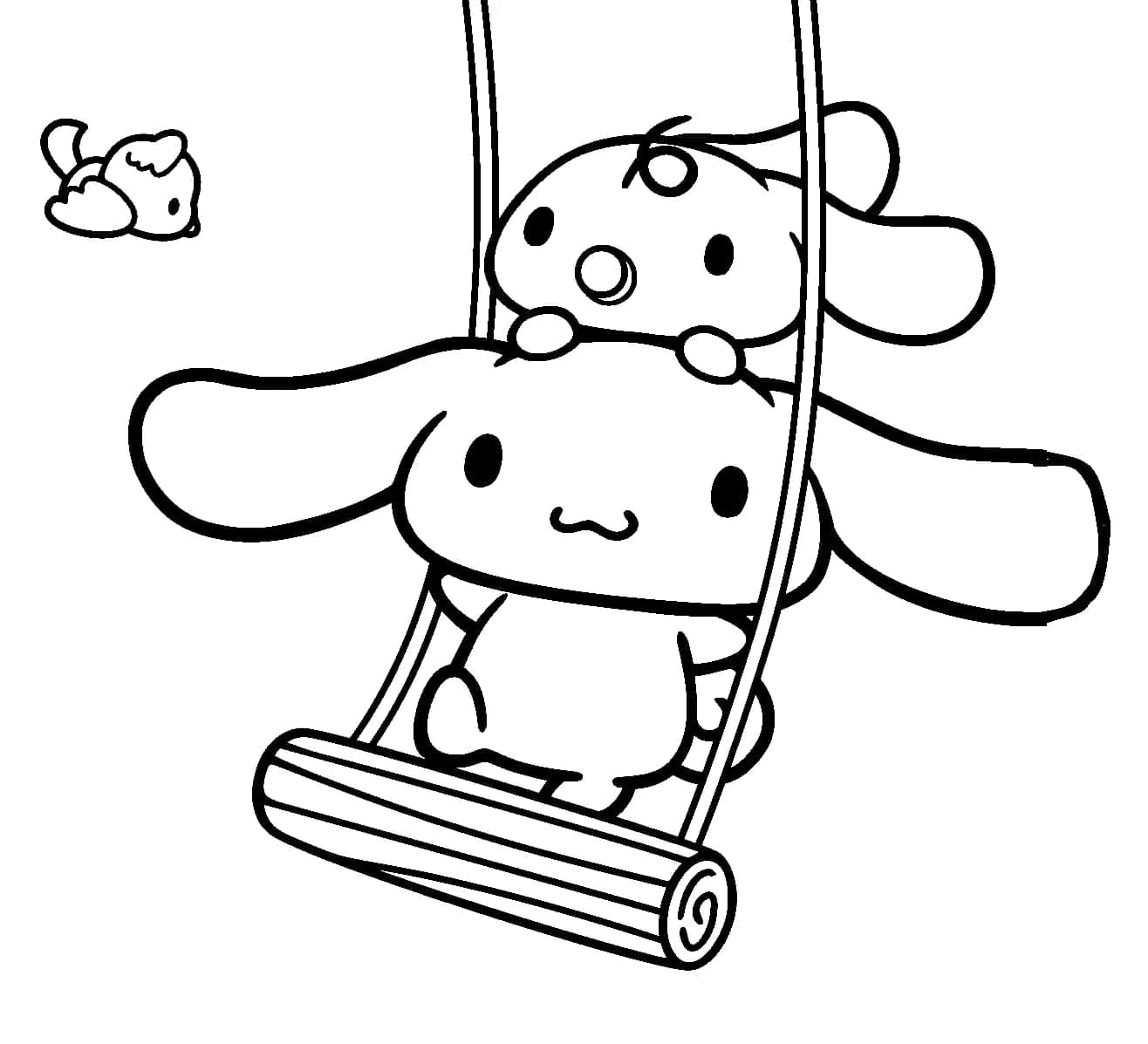 Cinnamoroll coloring games coloringgames net