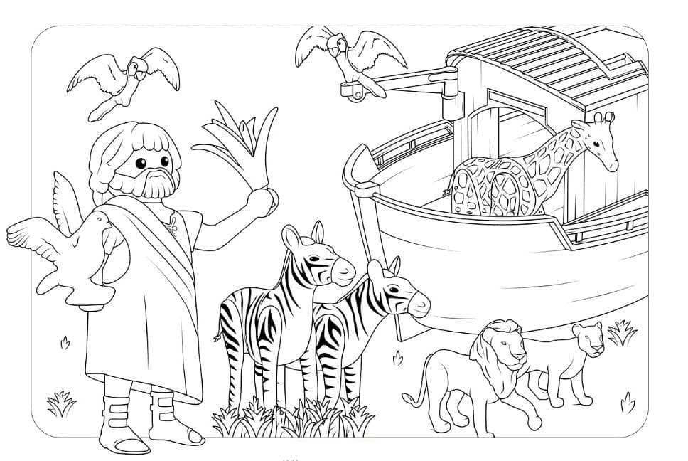 Playmobil 3 Coloring - Play Free Coloring Game Online