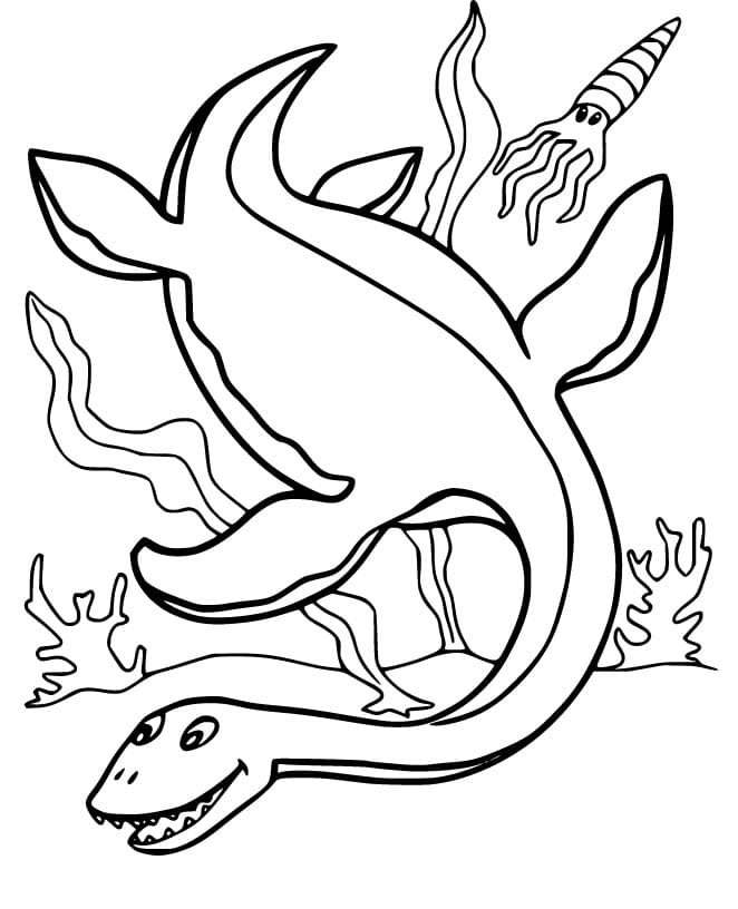 Plesiosaurus Smiling