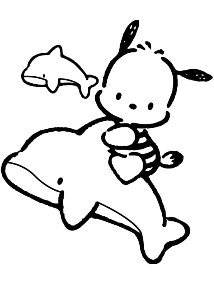 Pochacco Sanrio Coloring Game Pochacco Sanrio