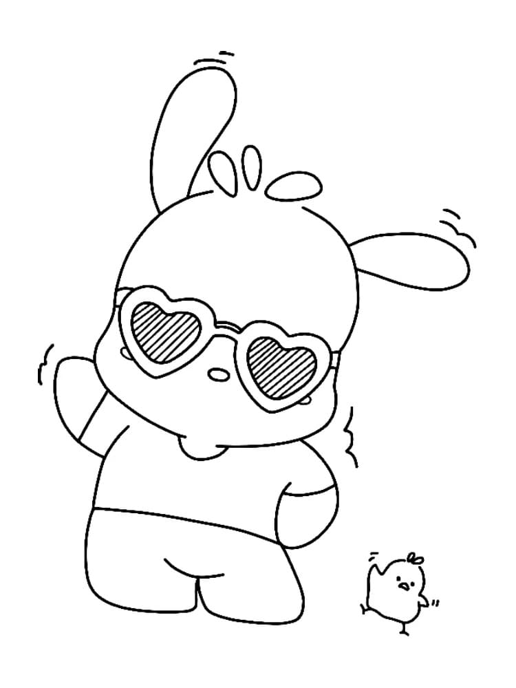 Pochacco Waving Hand Coloring Game Pochacco Waving Hand