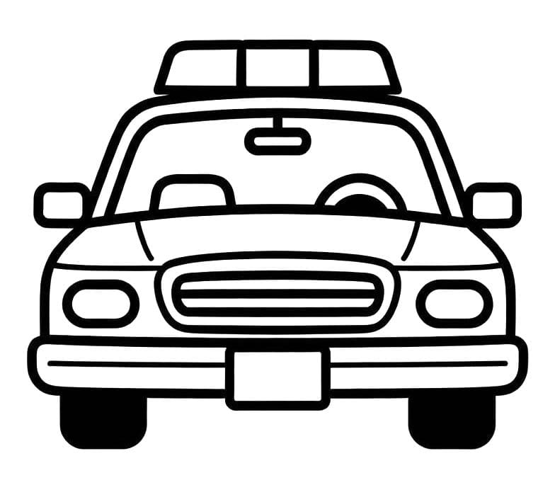 Police Car Basic For Kids