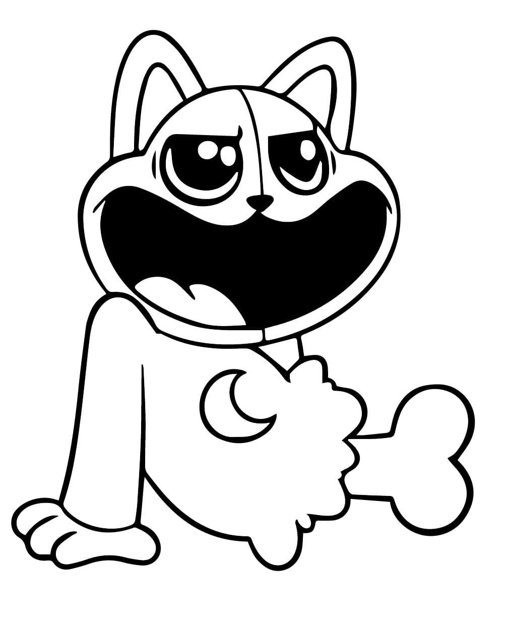 Poor Catnap Coloring Game Poor Catnap