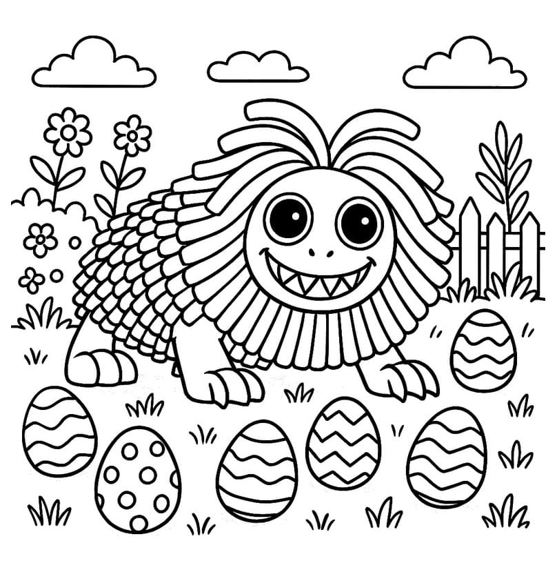 Poppy Playtime Yarnaby Coloring Game Poppy Playtime Yarnaby