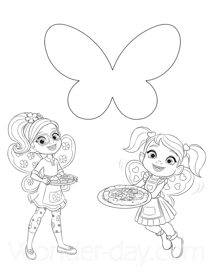 Poppy and Cricket from Butterbean’s Cafe