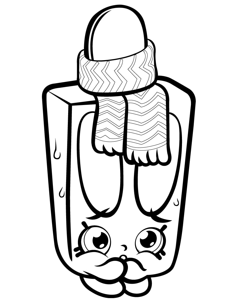 Popsi cool Shopkin Coloring Game Popsi cool Shopkin