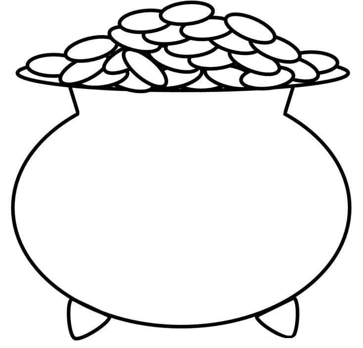 Pot of Gold 10 Coloring Game Pot of Gold 10