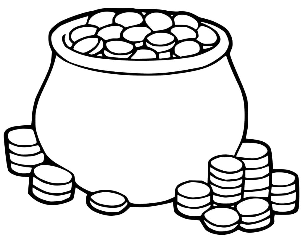 Pot of Gold 19 Coloring Game Pot of Gold 19