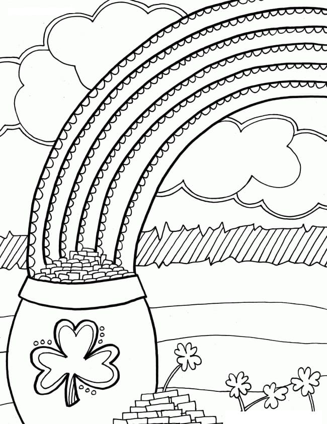 Pot of Gold 6 Coloring Game Pot of Gold 6