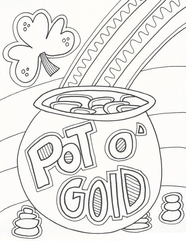 Pot of Gold 7 Coloring Game Pot of Gold 7