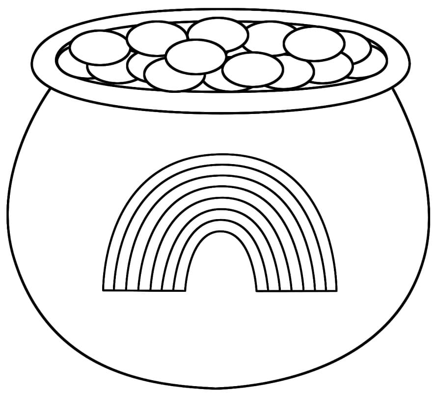 Pot of Gold 8 Coloring Game Pot of Gold 8