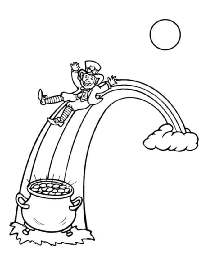 Pot of Gold 9 Coloring Game Pot of Gold 9