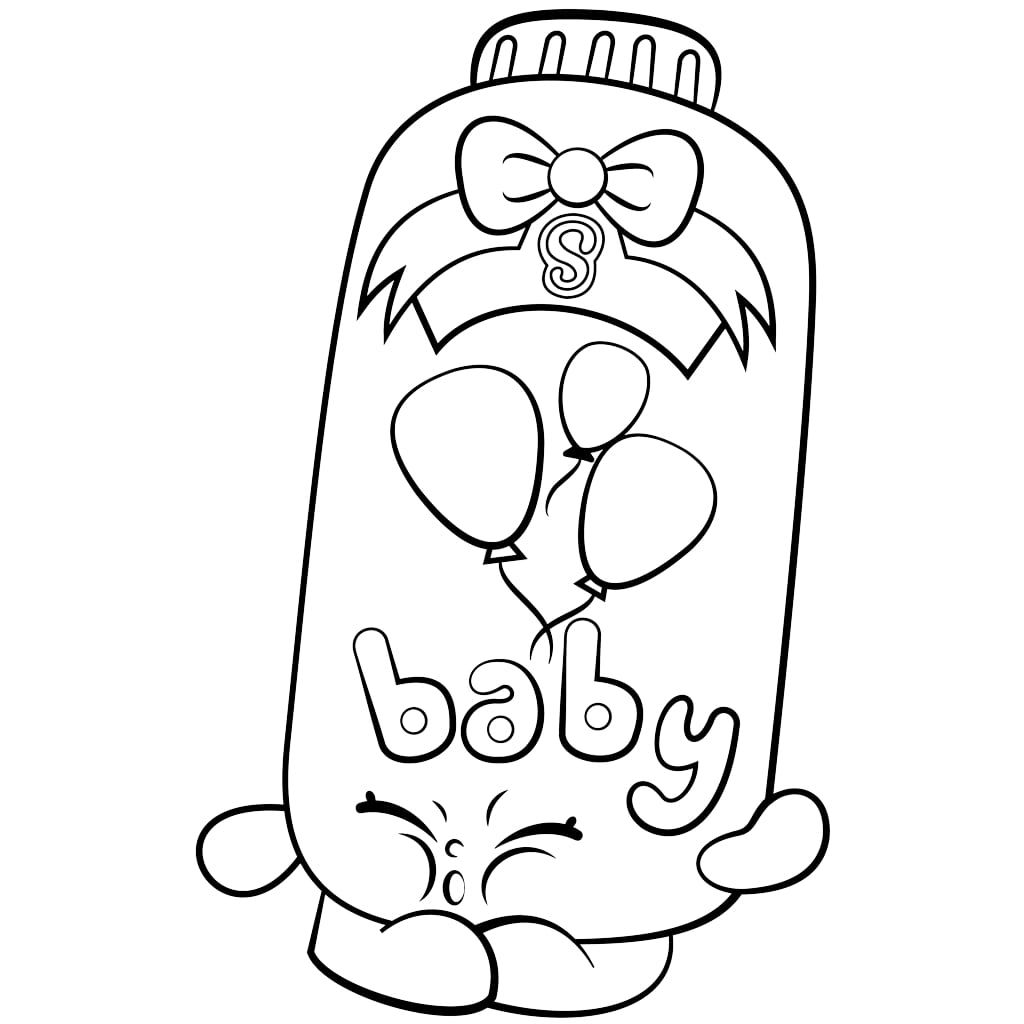 Powder Baby Puff Shopkins Coloring Game Powder Baby Puff Shopkins
