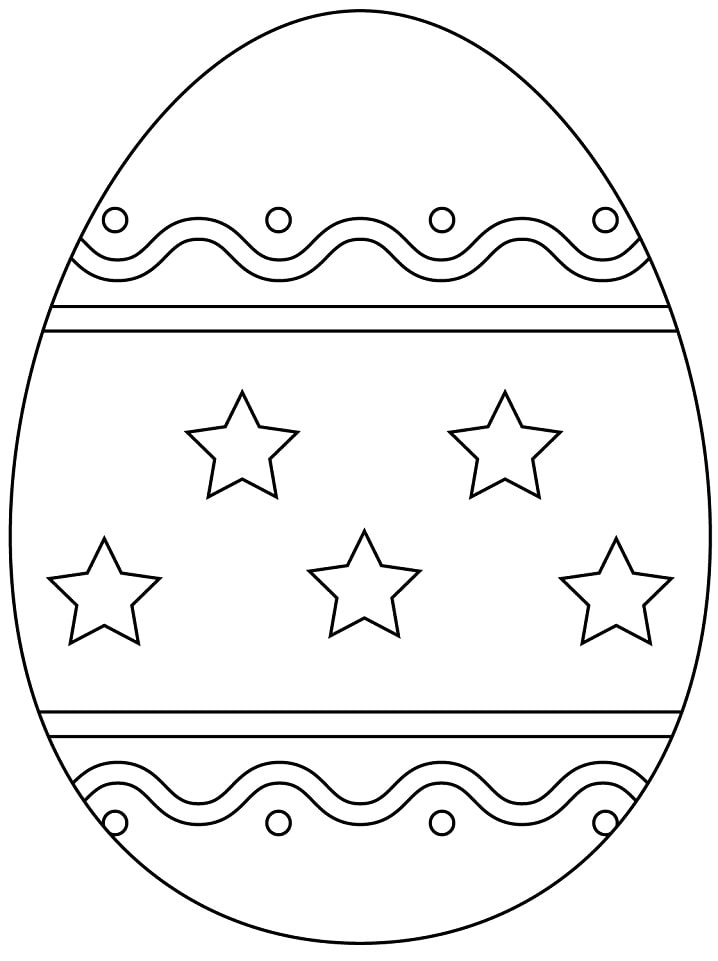 Pretty Easter Egg Coloring Game Pretty Easter Egg