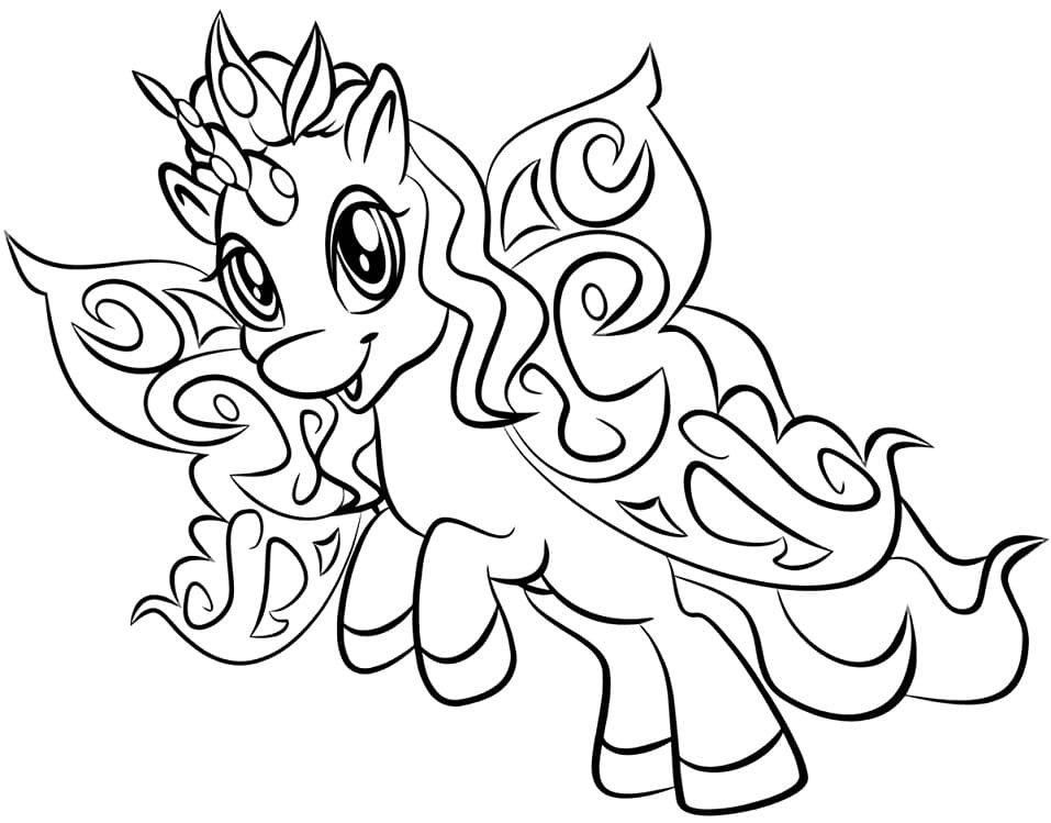 Pretty Filly Funtasia Coloring Game Pretty Filly Funtasia