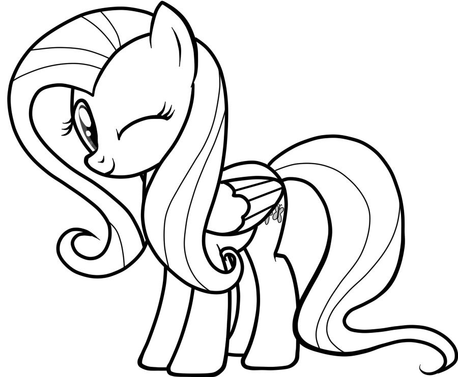 Pretty Fluttershy Coloring Game Pretty Fluttershy
