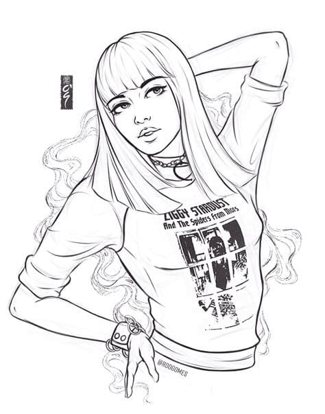 Pretty Lisa Blackpink Coloring Game Pretty Lisa Blackpink