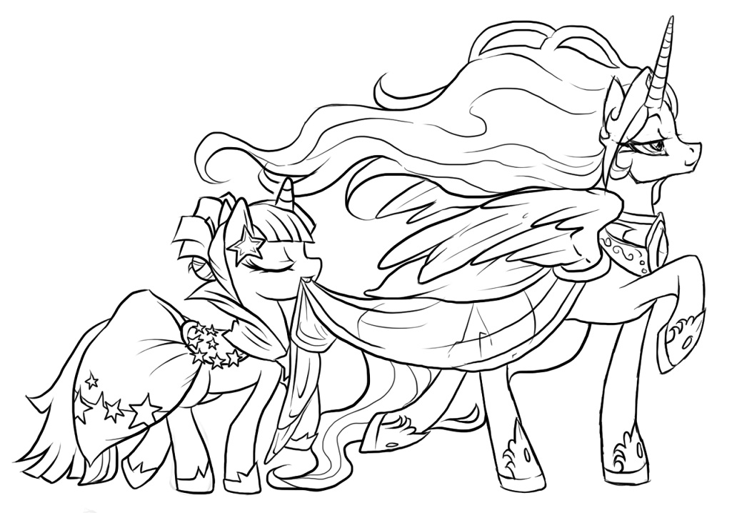 Princess Celestia 3 Coloring Game Princess Celestia 3