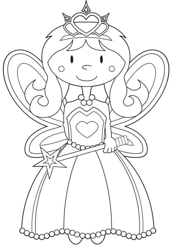 Princess Fairy Coloring Game Princess Fairy