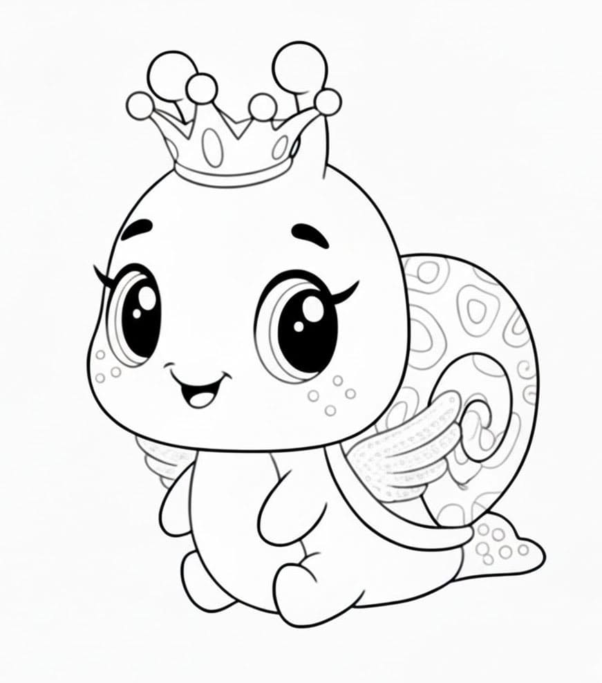 Princess Snail Hatchimal