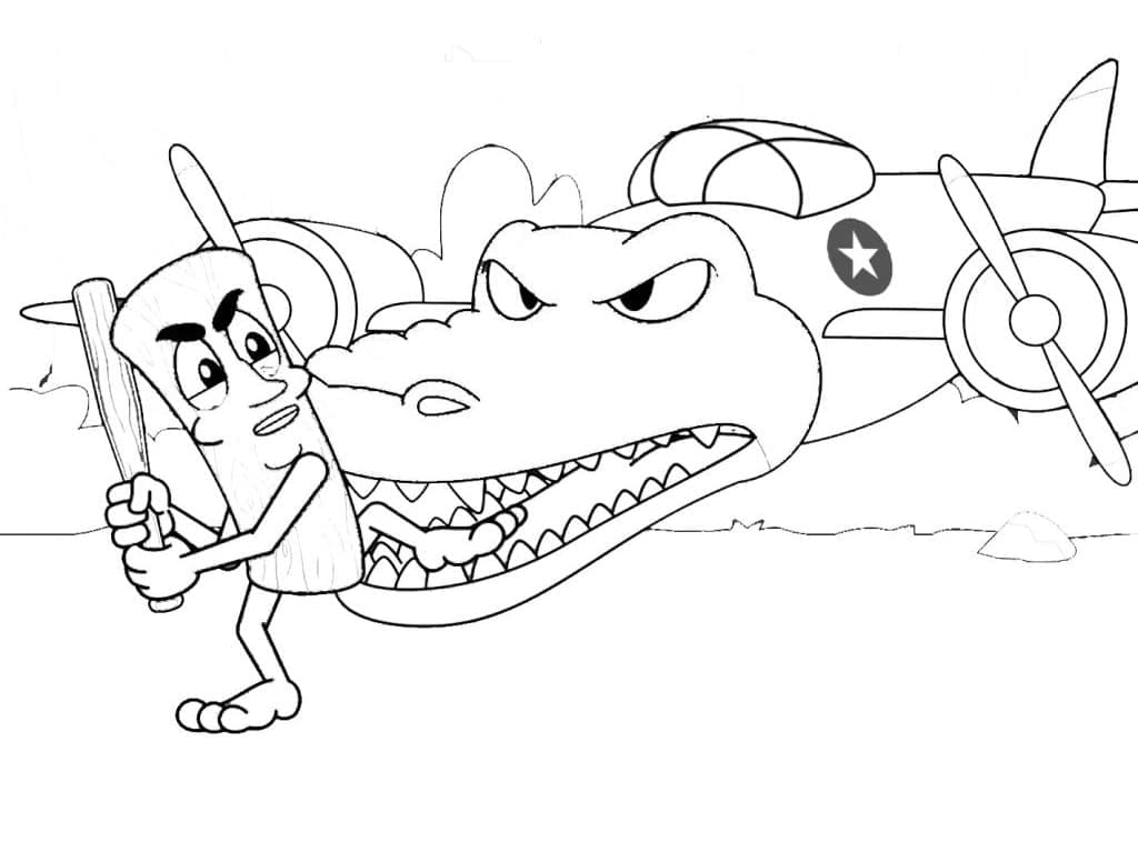 Print Bombardiro Crocodilo