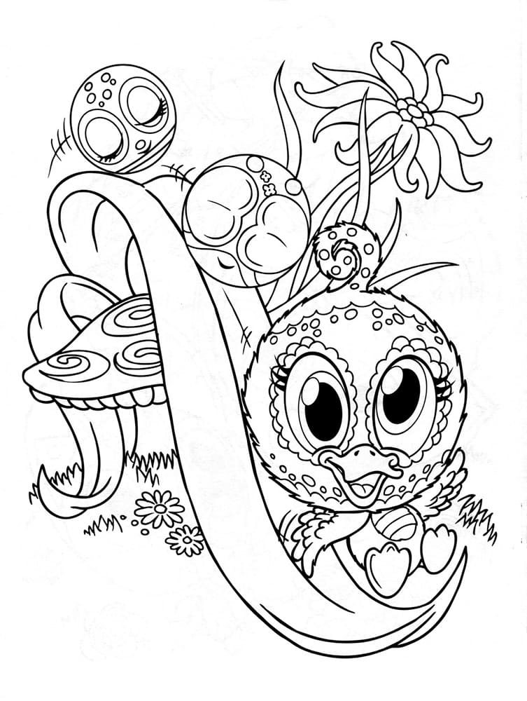 Print Zoobles Coloring Game Print Zoobles