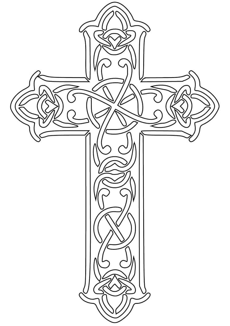 Printable Celtic Cross