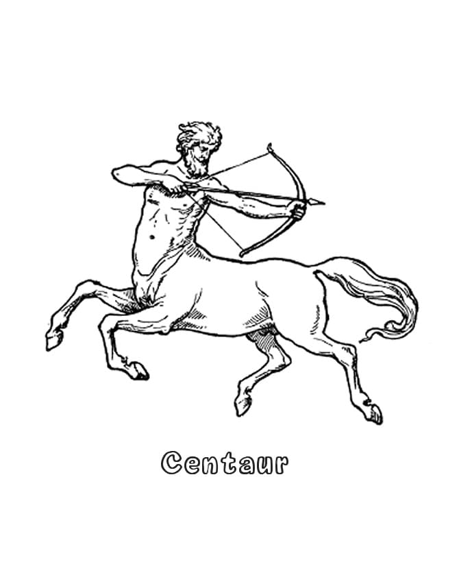 Printable Centaur