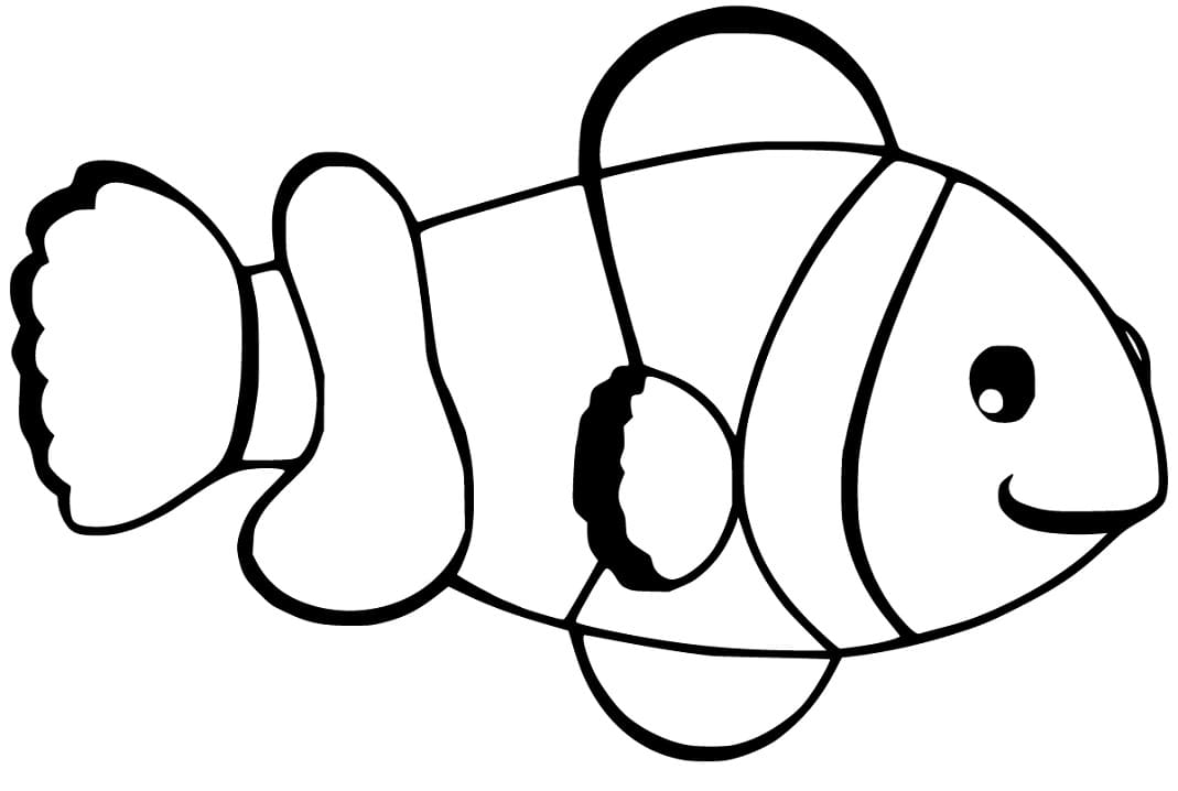 Printable Clownfish Coloring Game Printable Clownfish