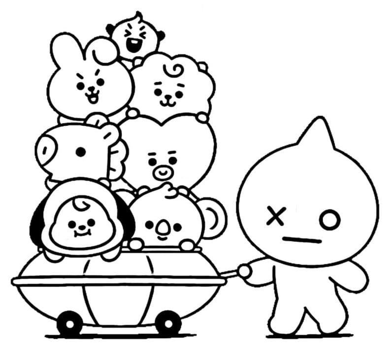 Printable Cute BT21