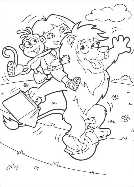 Printable Dora the Explorer